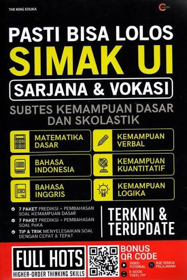 PASTI BISA LOLOS SIMAK UI SARJANA & VOKASI