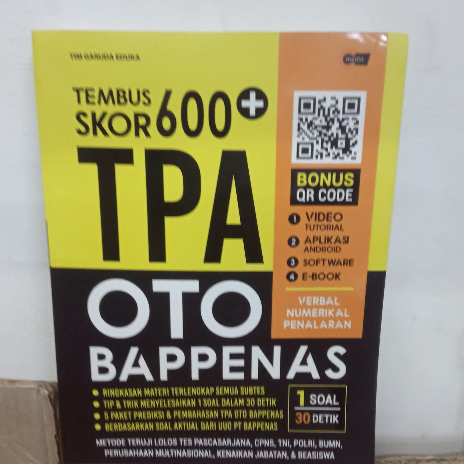 TEMBUS SKOR 600 + TPA OTO BAPPENAS