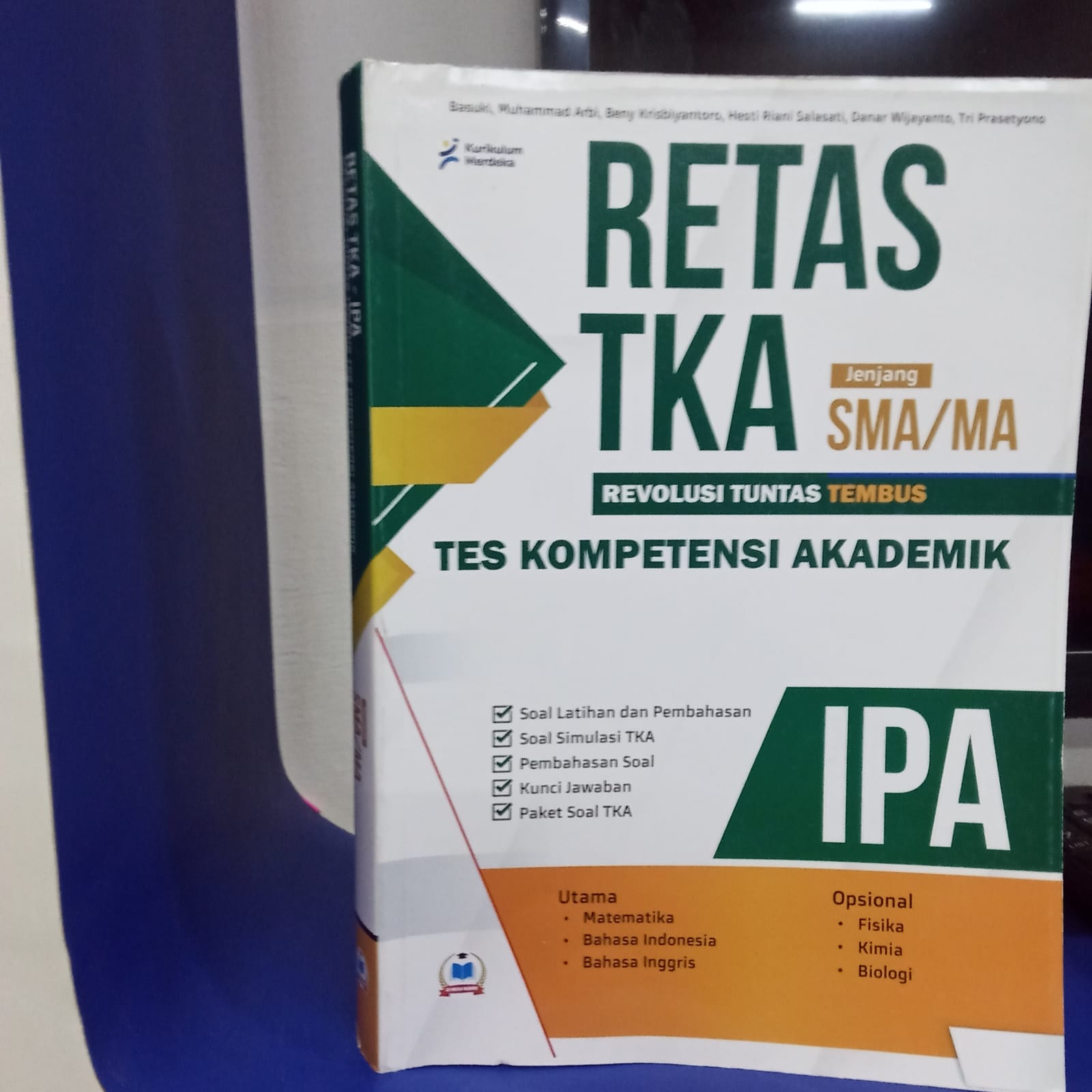 RETAS TKA JENJANG SMA/MA KELOMPOK PEMINATAN IPA  REVOLUSI TUNTAS TEMBUS