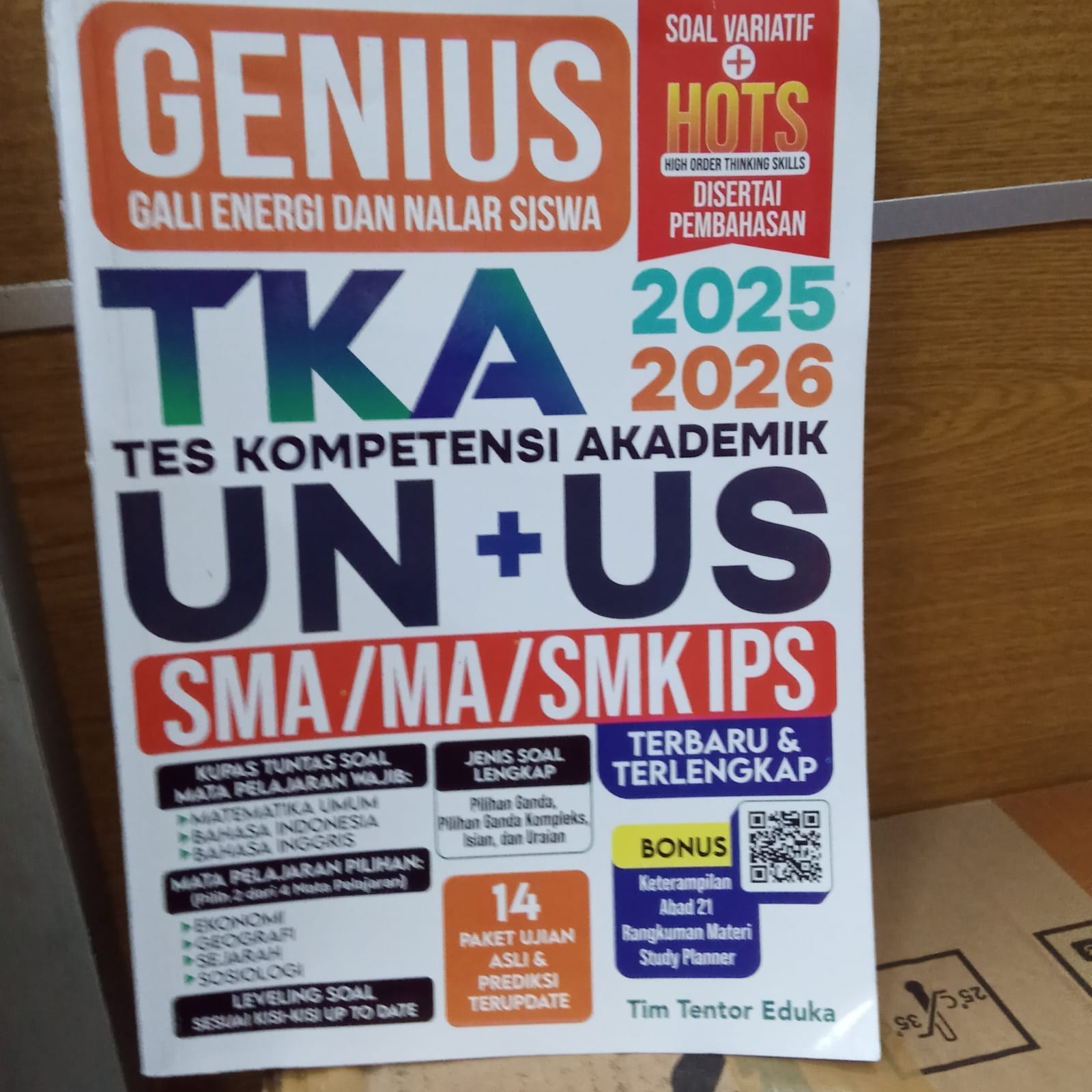 GENIUS TKA UN +  US SMA/MA/SMK IPS